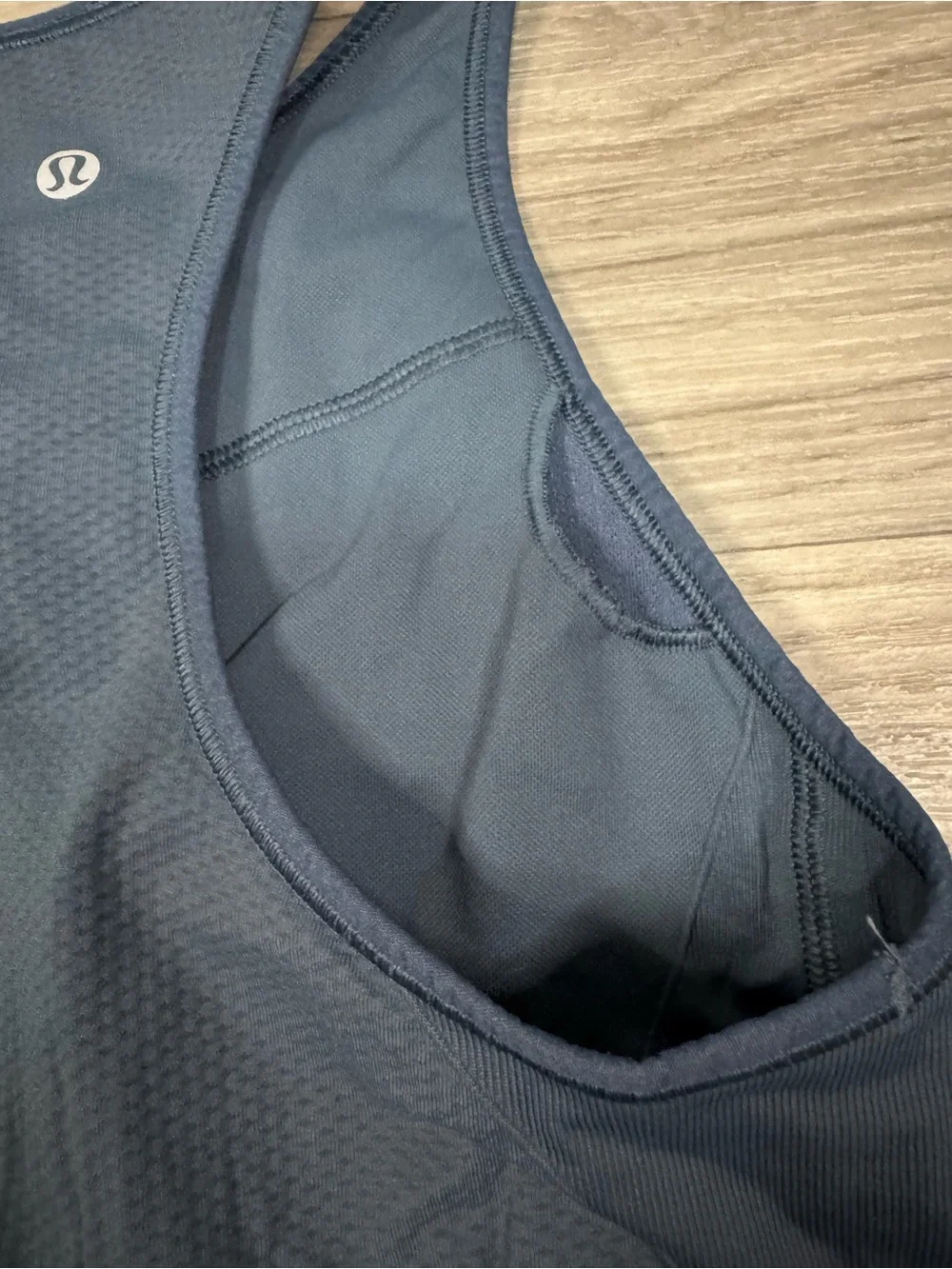 Lululemon Ebb to Train Bra in Iron Blue Size 6